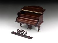 Antique Piano Jewellery Box-19